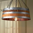 thumbnail image 1 of NauticalMart Wine Barrel Top Light, 1 of 2