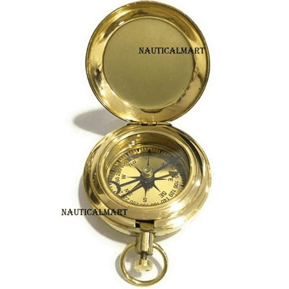 Nauticalmart Compass, Gold