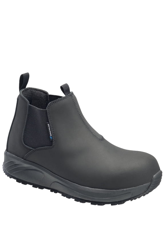 Guard Men's 5 inch Composite Toe Electrical Hazard Slip-Resistant Slip-On Work Boot