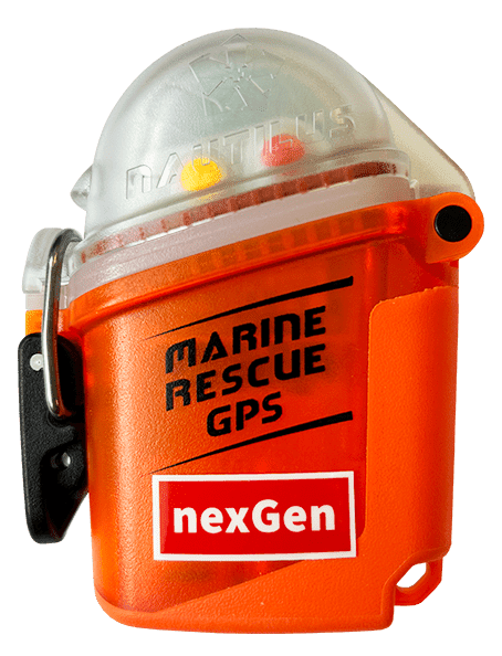 Nautilus LifeLine Marine Rescue GPS - depth-rated AIS position locator beacon for diving and other marine sports