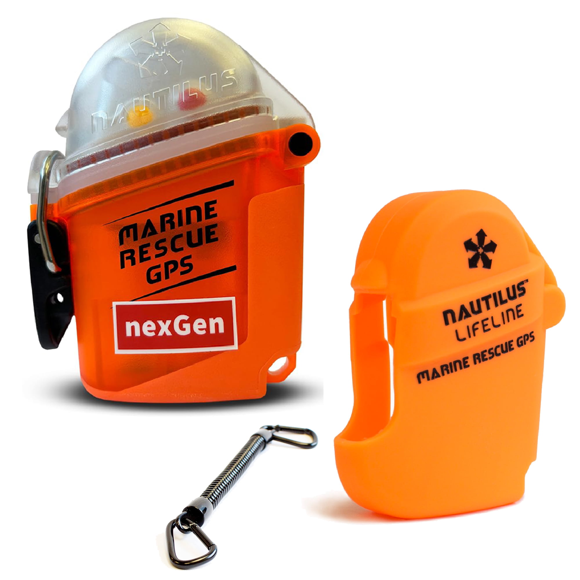 Nautilus Lifeline Marine Rescue Waterproof GPS with AIS/DSC Technology and 1 Antenna Winder Distress