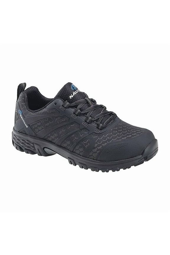 Nautilus Nautilus Safety Footwear - Stratus Series - Men's Athletic Shoes - Aluminum Toe - IC|SD|SR - Black - Size: 10W