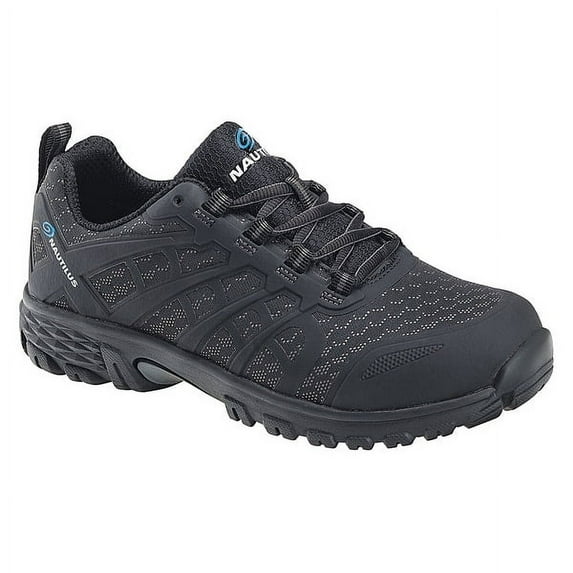 Nautilus Nautilus Safety Footwear - Stratus Series - Men's Athletic Shoes - Aluminum Toe - IC|SD|SR - Black - Size: 15M