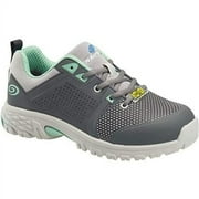 Nautilus Safety Footwear Womens Zephyr Slip Resistant ESD Work Shoe Grey