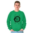 thumbnail image 1 of Nautilus Shell Symbolic Spiritual Sweatshirt for Men or Women Brisco Brands M, 1 of 6