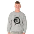 thumbnail image 1 of Nautilus Shell Symbolic Spiritual Sweatshirt for Men or Women Brisco Brands S, 1 of 6