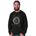 thumbnail image 1 of Nautilus Shell Symbolic Spiritual Plus Size Long Sleeve Graphic Tee Shirt Brisco Brands 2X, 1 of 5