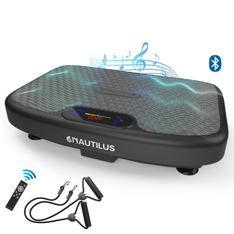 Nautilus Vibratone Pro Vibration Plate Full Body Fitness and Exercise Platform - Muscle Strength, Circulation, Black - Walmart.com Nautilus Vibratone Pro Vibration Plate Full Body Fitness and Exercise Platform - Muscle Strength, Circulation, Black - Walmart.com