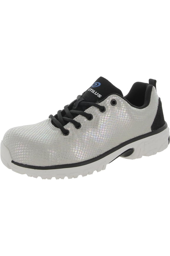Womens Spark Oxford Leather Carbon NanoFiber Toe Work and Safety Shoes
