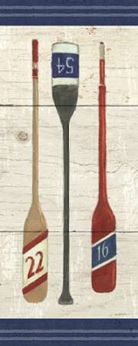 Nautique IX Canvas Art - James Wiens (24 x 48)
