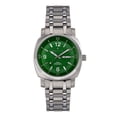 thumbnail image 1 of Nautis Stealth Bracelet Watch w/Day/Date - Green, 1 of 3