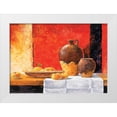 thumbnail image 1 of Nauts, Frans 32x24 White Modern Wood Framed Museum Art Print Titled - Stillife with apples I, 1 of 4
