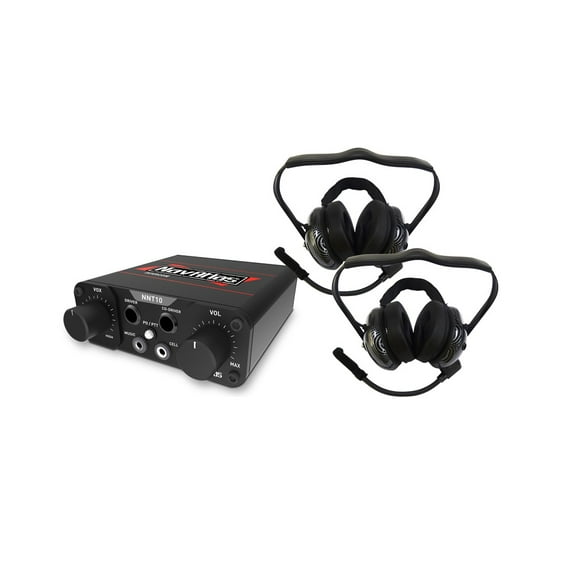 NavAtlas NIB120PK - Compact 2-4 Users Intercom with 2 Headsets