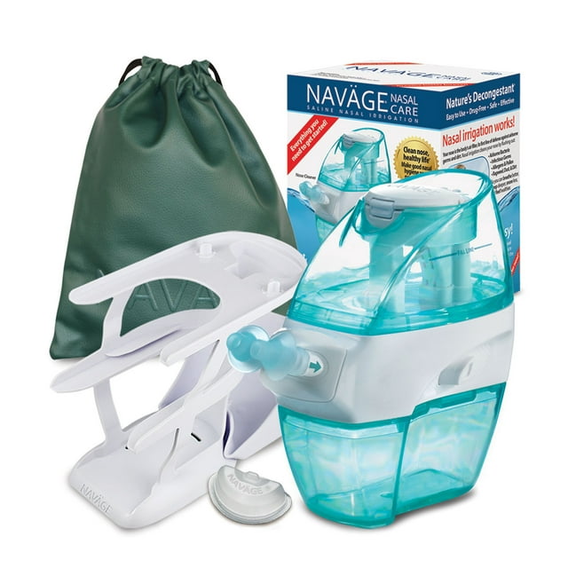 Navage Deluxe Bundle Navage Nasal Irrigation System Saline Nasal