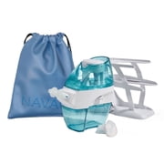 Navage Nasal Care DELUXE Bundle Navage Nose Cleaner, Sky Blue Travel Bag, Countertop Caddy, and 30 SaltPods