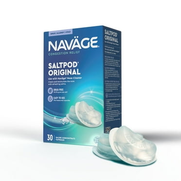 Navage Nasal Care SaltPods, Original Sea Salt, 30 Count