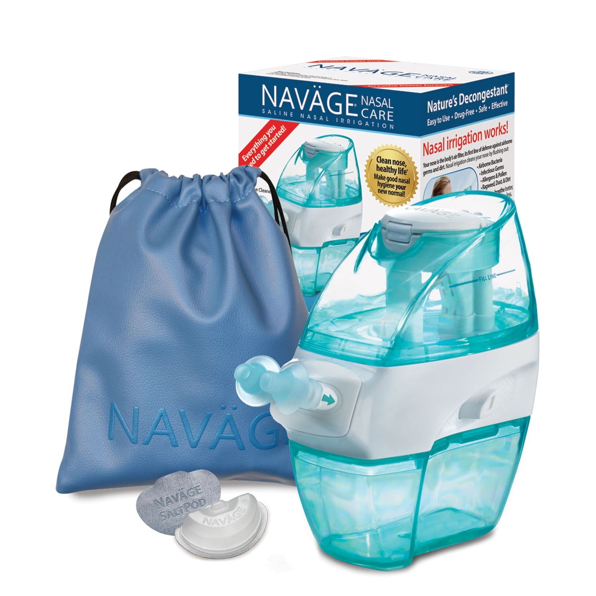 Navage Nasal Hygiene Care Essentials Bundle: Navage Nose Cleaner, 38  Saltpod Capsules, And Counterto - United States Wholesale Hygiene Care  Essentials Bundle $39 from G&SSupply