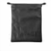 Navage Travel Bag Black - Vegan Leather Travel Pouches for Women and Men - Custom-Fit Small Pouch for the Navage Nasal Irrigation System - Versatile Drawstring Pouch and Makeup Bag 8.25x10.25
