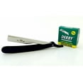 thumbnail image 1 of Navaja Rasurar Zeepk Stainless Straight Edge Barber Razor +100 Derby Blades, 1 of 1