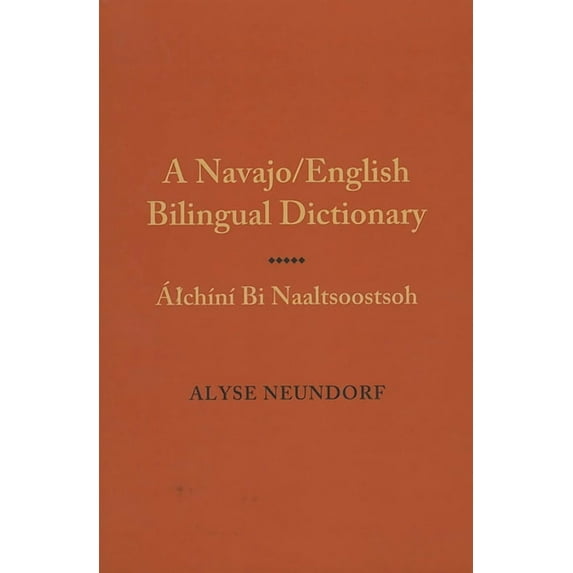 Navajo/English Dictionary of Verbs, (Hardcover)