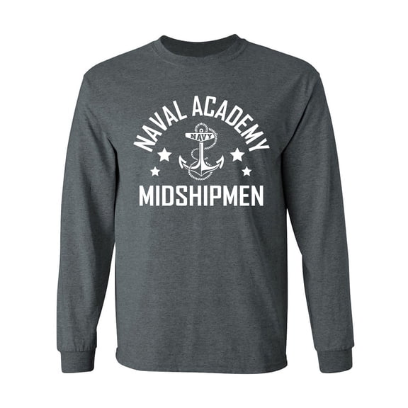 Naval Academy Midshipmen Adult Long Sleeve T-shirt