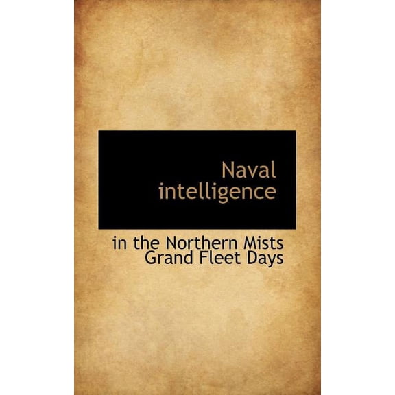 Naval Intelligence (Paperback)