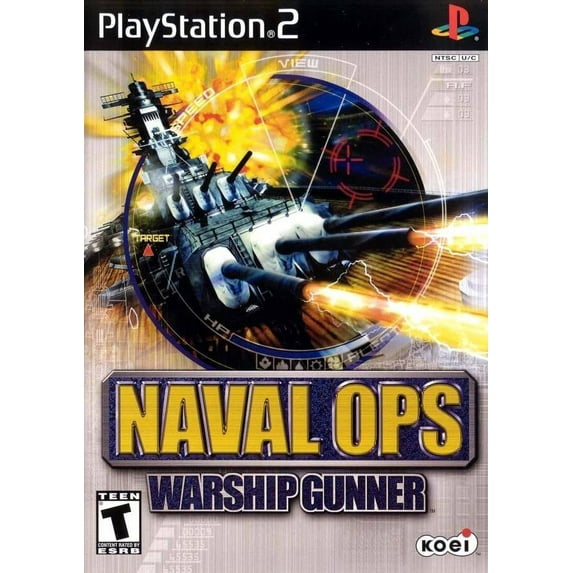 Naval Ops Warship Gunner - PlayStation 2