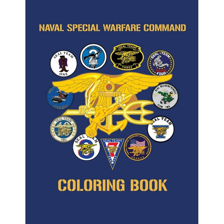Naval Special Warfare Command Coloring Book (Paperback)