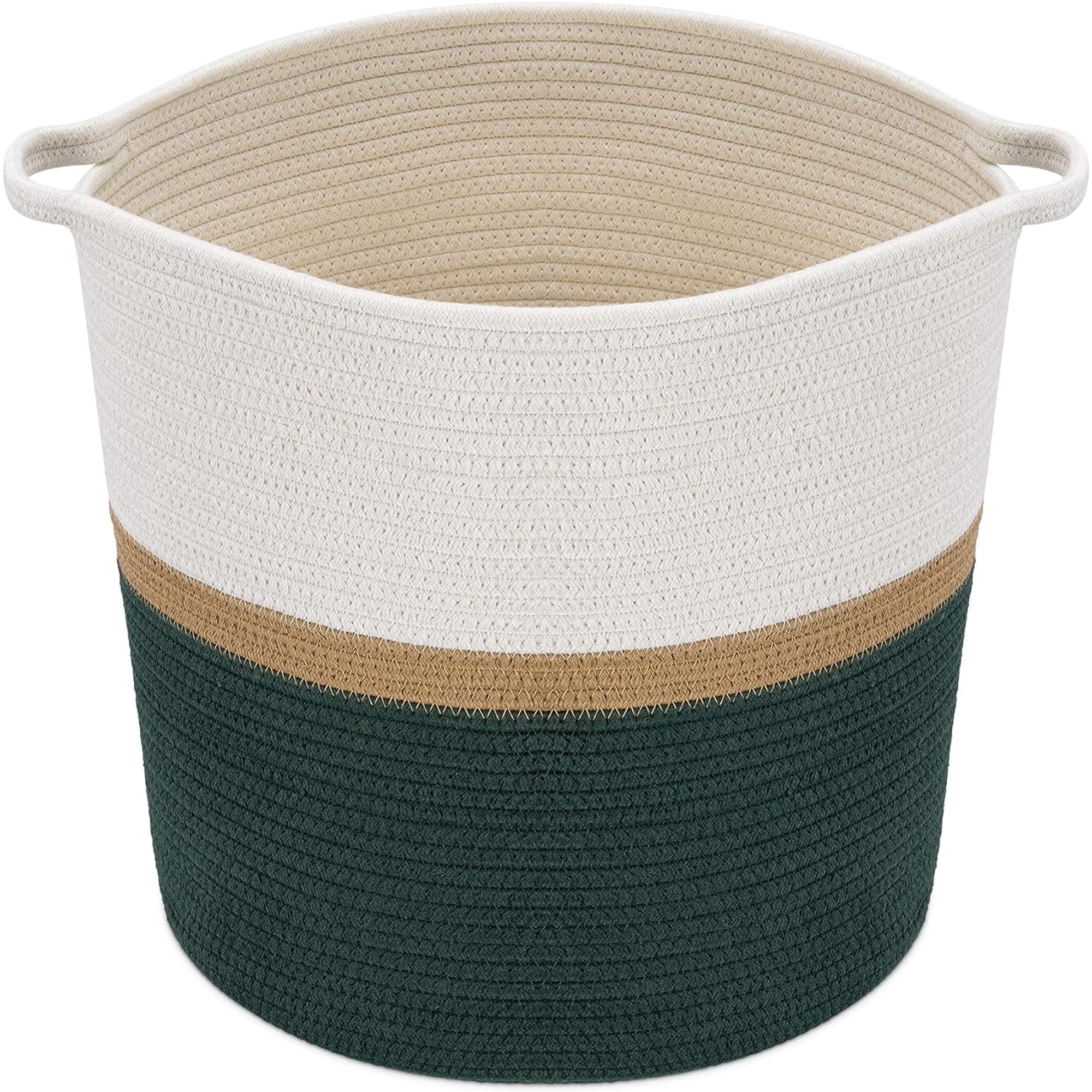 Navaris Cotton Rope Basket