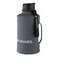 thumbnail image 1 of Navaris Reusable 74 oz Stainless Steel Water Bottle with Handle, 1 of 6