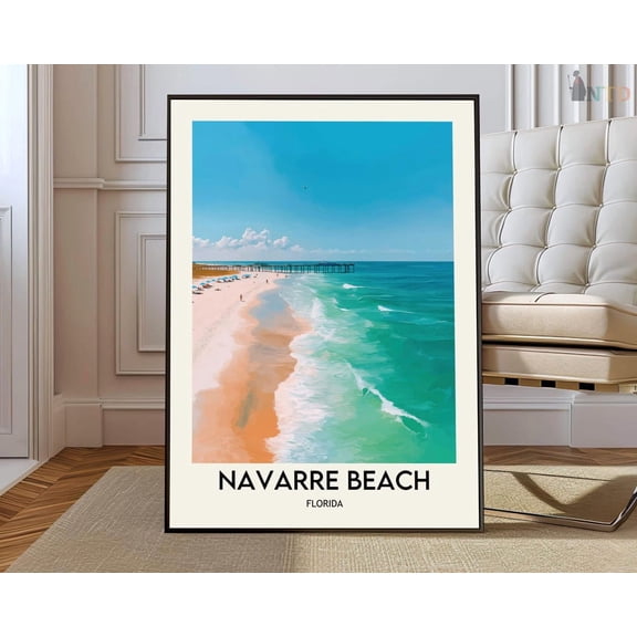 Navarre Beach Florida Poster Unframed Paper Print