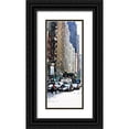 thumbnail image 1 of Navas, Emily 10x18 Black Ornate Wood Framed with Double Matting Museum Art Print Titled - City Life Panel I, 1 of 4