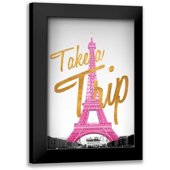 Navas, Emily 11x14 Black Modern Framed Museum Art Print Titled - Take A Trip