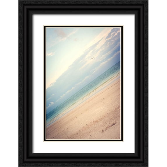 Navas, Emily 11x14 Black Ornate Wood Framed with Double Matting Museum Art Print Titled - Ocean Angle