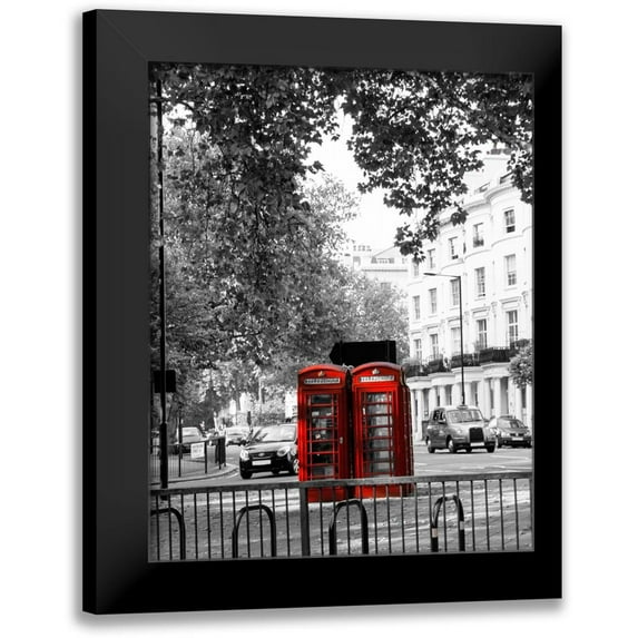 Navas, Emily 12x14 Black Modern Framed Museum Art Print Titled - Telephone