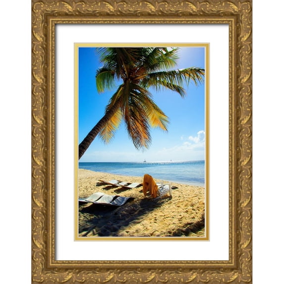 Navas, Emily 13x18 Gold Ornate Wood Framed with Double Matting Museum Art Print Titled - Sunset Views
