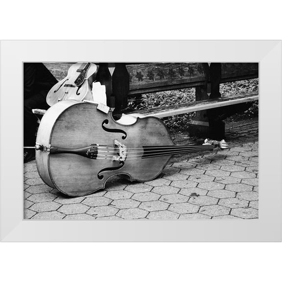 Navas, Emily 14x11 White Modern Wood Framed Museum Art Print Titled - Cello