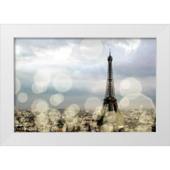 Navas, Emily 14x11 White Modern Wood Framed Museum Art Print Titled - City of Lights