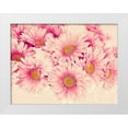 thumbnail image 1 of Navas, Emily 14x12 White Modern Wood Framed Museum Art Print Titled - Pink Daisies I, 1 of 4
