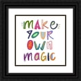 thumbnail image 1 of Navas, Emily 20x20 Black Ornate Wood Framed with Double Matting Museum Art Print Titled - Make Your Own Magic, 1 of 4