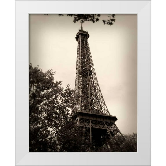 Navas, Emily 20x24 White Modern Wood Framed Museum Art Print Titled - Last Day in Paris II
