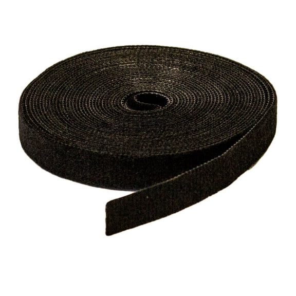 NavePoint 1/2 Inch Roll Hook and Loop Reusable Cable Ties Wraps Straps - 5M 15ft 3-pack