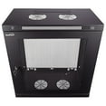 thumbnail image 1 of NavePoint 12U Server Cabinet Wall Mount Rack Enclosure with Perforated Door, Locking, Removable Side Panels – 12U Network Cabinet 13” Deep, 19 Inch Server Rack for IT and A/V Equipment, 1 of 6