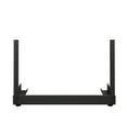 thumbnail image 1 of NavePoint 2-Post Open Frame Desk Rack, 6U, 10-32 Threaded, Black, 6.16 lbs, Cold Rolled Steel, Standard, 1 of 4