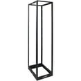 thumbnail image 1 of NavePoint 45U 4 Post Server Rack – Open Frame Rack for 19 Inch Equipment, Adjustable Depth 4-Post Network Rack Floor Mount, 45U Server Rack 1322lbs Capacity, Black, 1 of 5