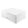 thumbnail image 1 of NavePoint 4U Rack Drawer for 19 Inch Server Racks and Network Cabinets, 13.7 Inches Deep Rack Mount Drawer with Lock, White, 1 of 4
