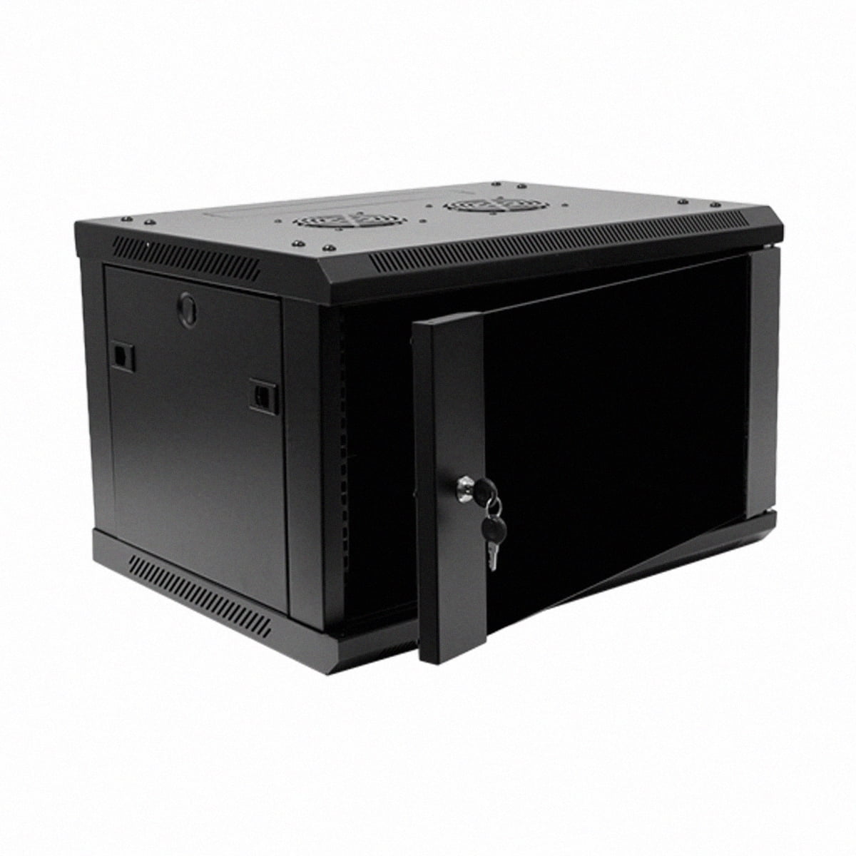 NavePoint 6U Server Rack Enclosure - 17.7” Deep, 6U Wall Mount Network ...