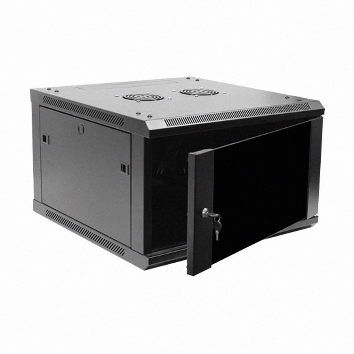 NavePoint 6U Server Rack Enclosure - 23.6” Deep, 6U Wall Mount Network ...