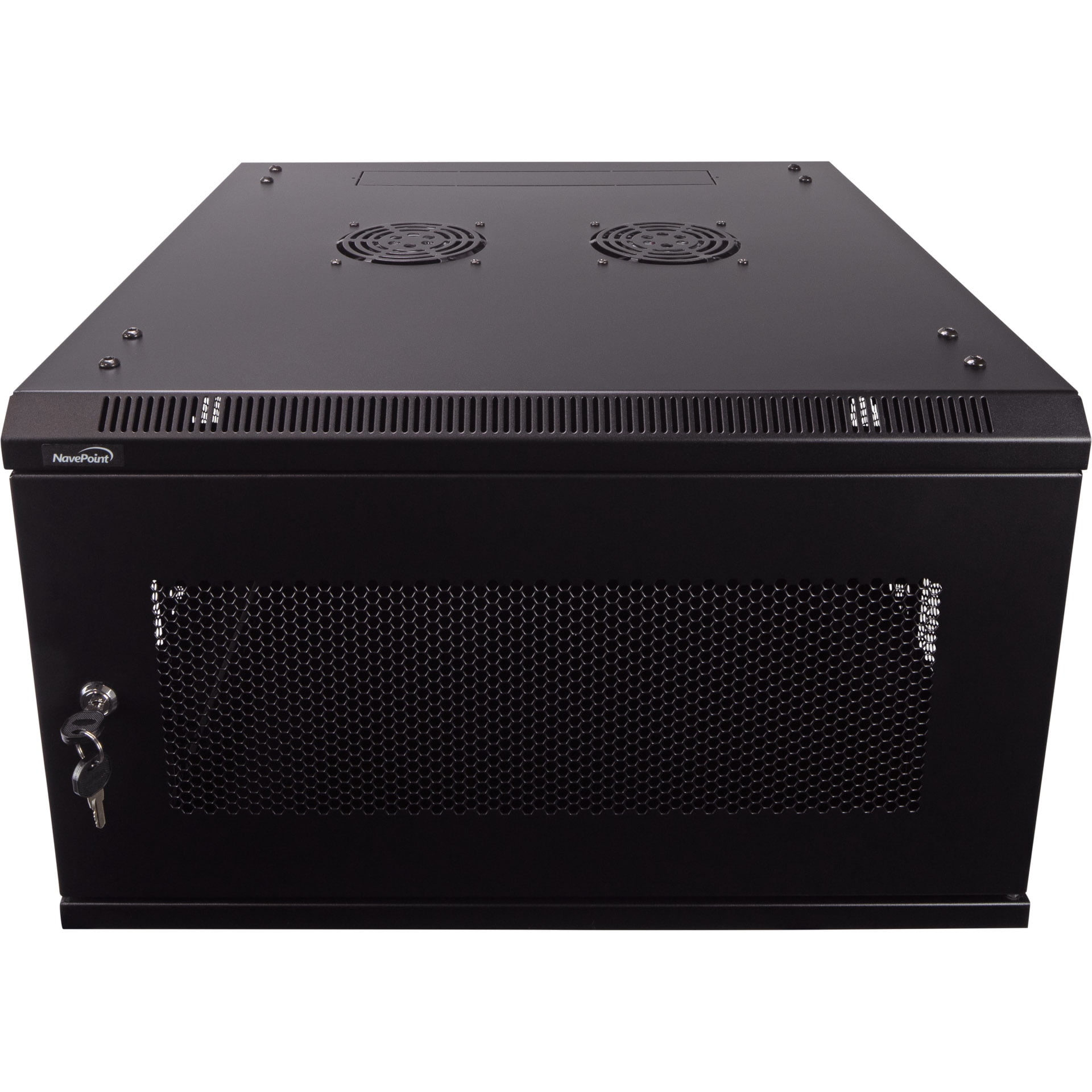 NavePoint 6U Server Rack Enclosure - 23.6” Deep, 6U Wall Mount Network ...