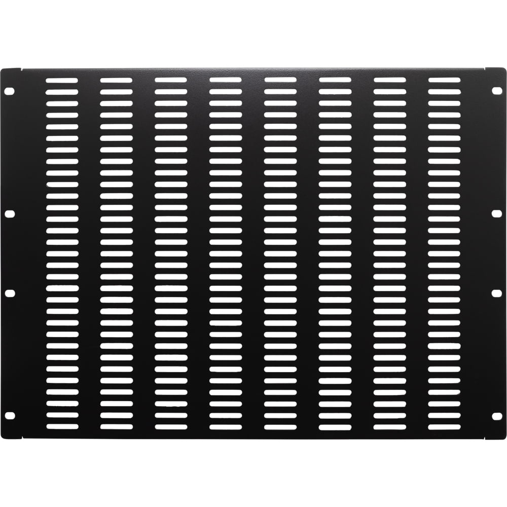 NavePoint 8U Blanking Panel, Slotted, Flanged, 19 inch Wide Network ...
